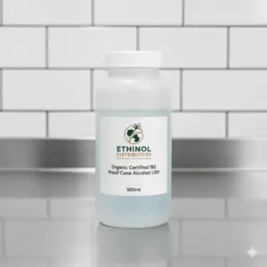 Organic Certifed Neutral Cane Alcohol 192 Proof